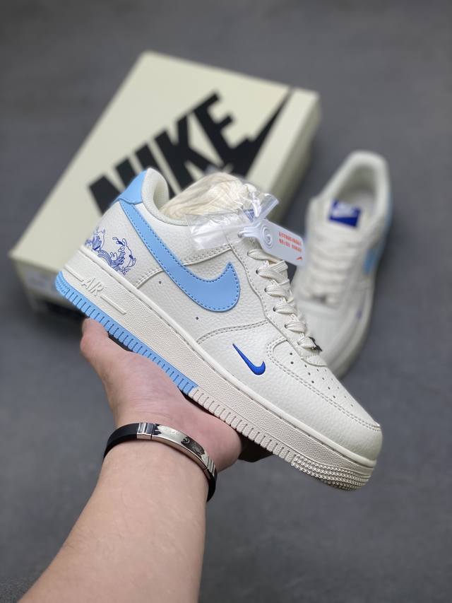 Limited sale overseas! Corporate-level Nike Air Force 1 '07 Low "Beige Waves" A