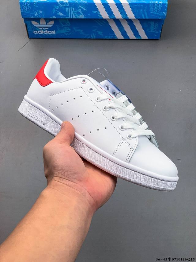 True half size! Adidas Originals Stan Smith Smith classic all-match casual shoes