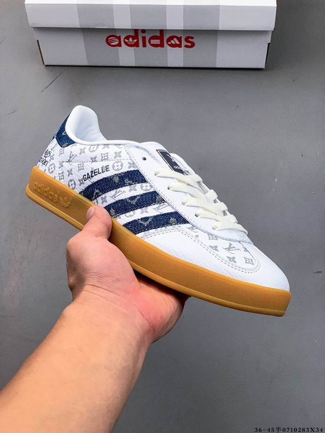 Adidas Originals Gazelle German training shoes, non-slip and wear-resistant low