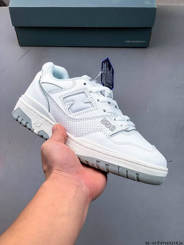 Nb New Balance Bb550 series classic retro low-top casual sports shoes, made of m