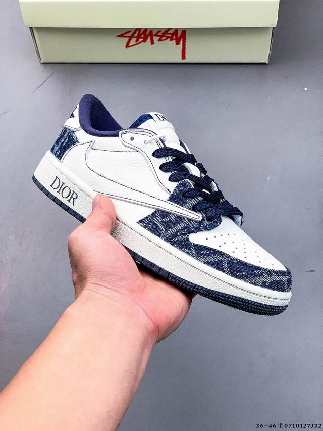 Company-level first layer! Nike Air Jordan 1 Low Aj1 Joe 1 low-top trendy slow