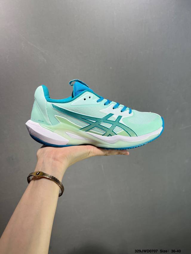 Company-level Asics Solution Speed Ff 3 Asics lightweight speed tennis shoes Dyn