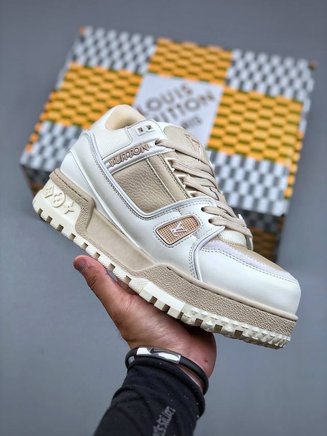 Louis Vuitton Trainer Sneaker Low Lv Louis Vuitton low-top shoes are correct and
