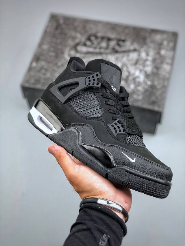 Nike Air Jordan 4 Retro Nike Michael Jordan Aj4 mid-top retro casual sports cult