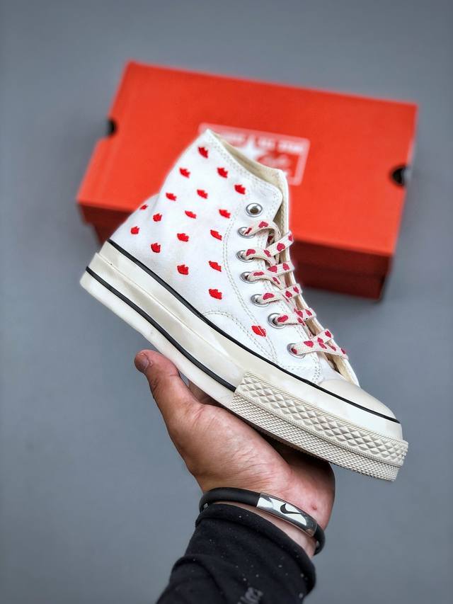 Converse Retro Samsung High Top Casual Sports Vulcanized All-match Sneakers Dou