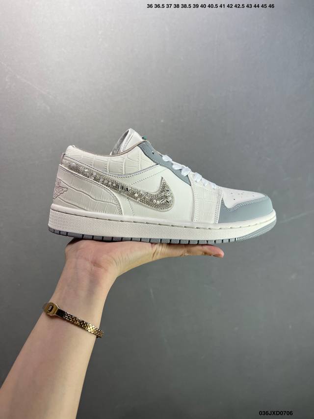 Company-level Nike Air Jordan 1 Low Aj1 Joe 1 low-top casual sneakers synchroni