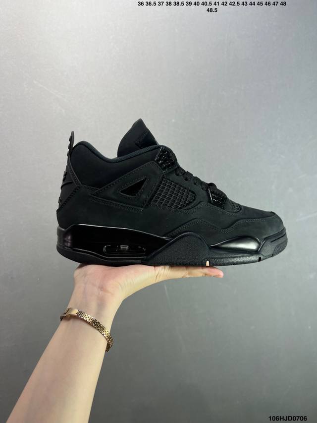 Company-level Aj4 Air Jordan 4 Retro " Infrared " Aj4 Qiao 4 men's cultural bas