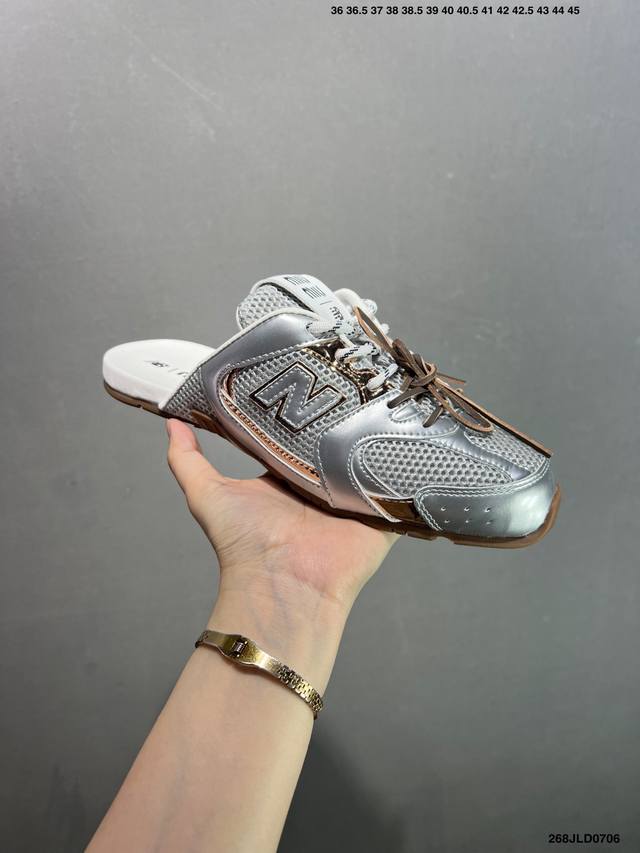 Corporate-level Miu Miu X New Balance co-branded half-slippers New Balance 530