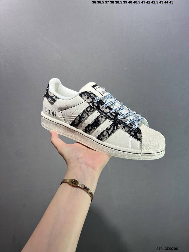 Adidas Originals Superstar Custom shell toe casual sneakers Exclusive control pl