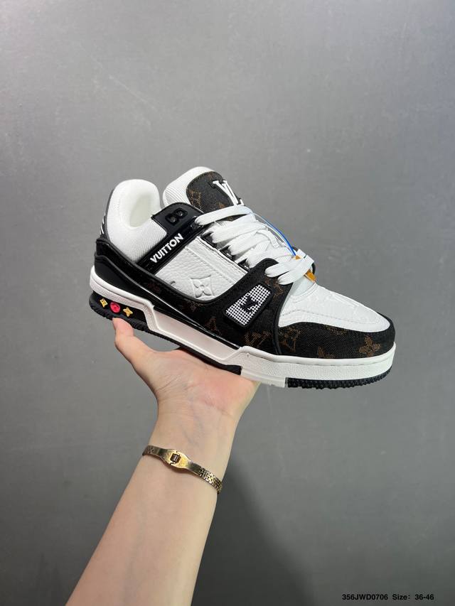 Corporate Louis Vuitton Lv Louis Vuitton sneakers New Lv Trainer latest color s