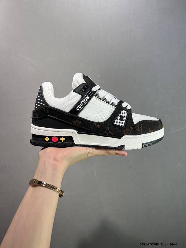 Corporate Louis Vuitton Lv Louis Vuitton sneakers New Lv Trainer latest color s