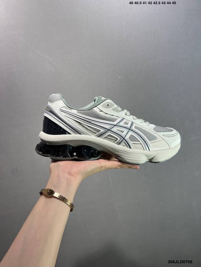Company-level Asics Gel-Kinetic Fluent Asics retro casual sports shoes thick-so