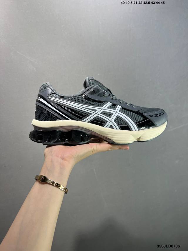 Company-level Asics Gel-Kinetic Fluent Asics retro casual sports shoes thick-so