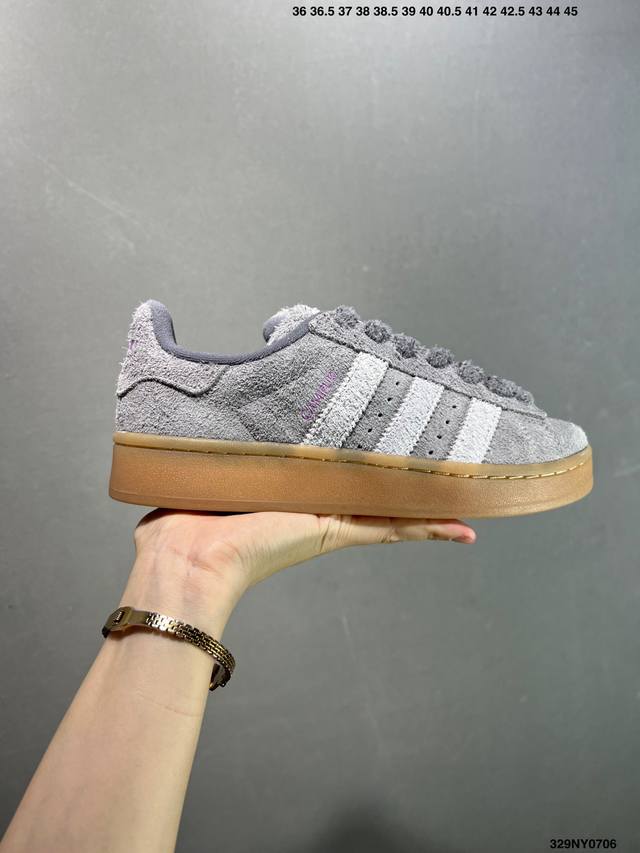 Adidas Originals Campus 00S Counter synchronized color bread shoes series The sh