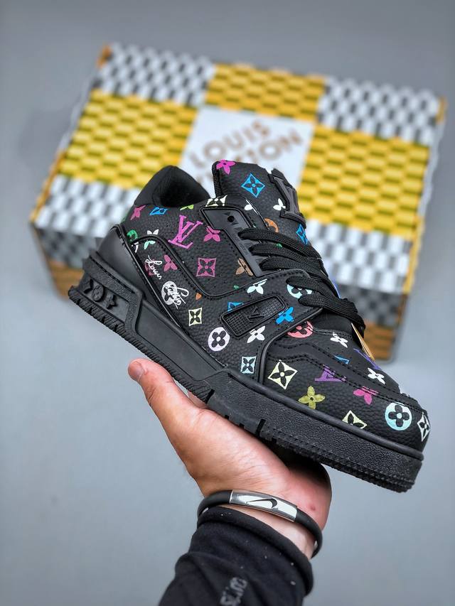 Louis Vuitton Trainer Sneaker Low Lv Louis Vuitton low-top shoes are correct and
