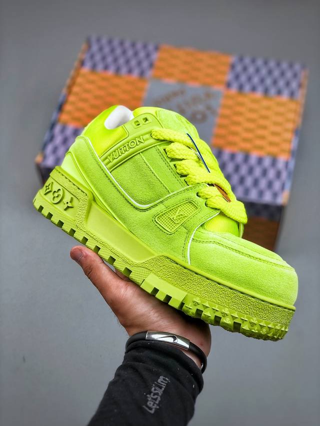 Lv-Louis Vuitton Trainer 2025 catwalk latest model 1:1 development and reproduct
