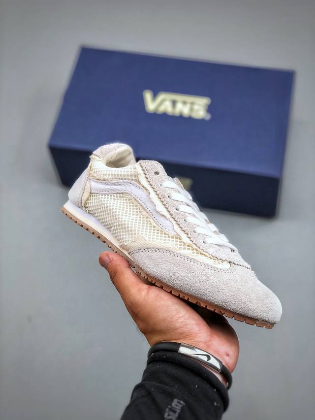 Vans Super Lowpro Frayed Tdc Official new retro thin-soled German training shoes