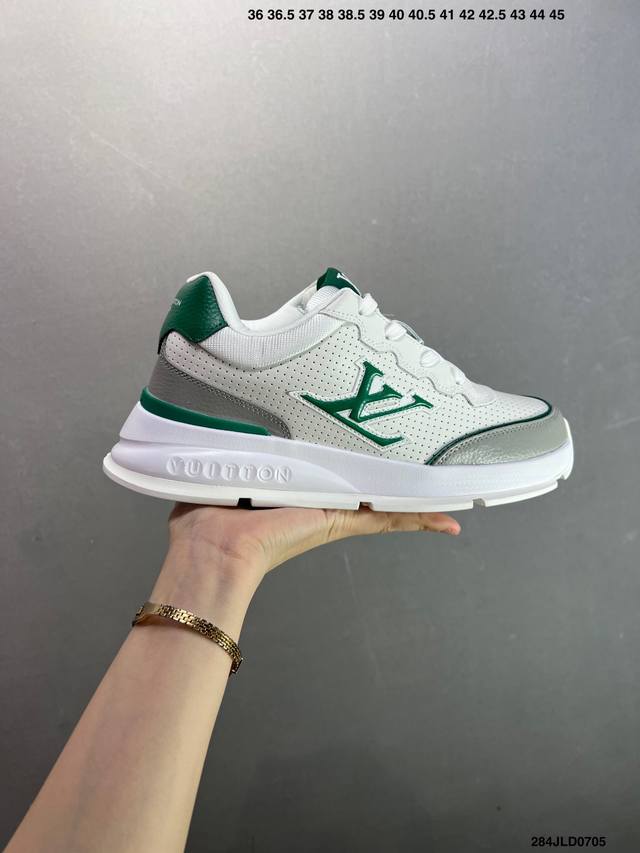 Corporate-level Louis Vuitton Lv Louis Vuitton sneakers Little white shoes seri