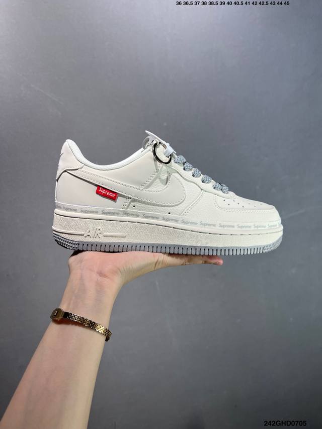 Core Private Company-level Nike Air Force 1 '07 Low Air Force One low-top sports
