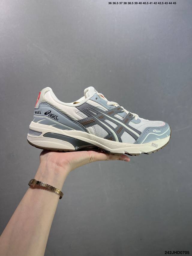 Asics couple casual shoes Gel-1090 men and women dad shoes sports shoes breathab