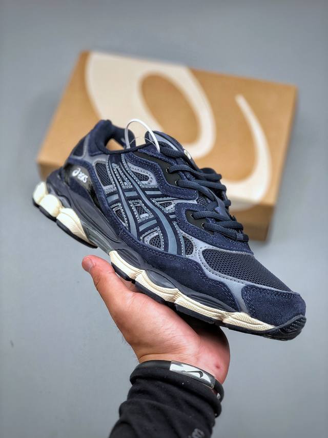 Asics Gel-Nyc Asics breathable mesh upper with some synthetic leather material u