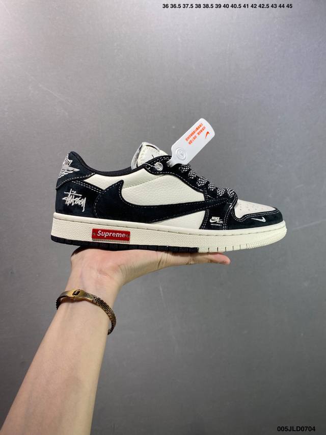 Corporate-level Nike Air Jordan 1 Low custom color Custom Aj joint-high-end cus