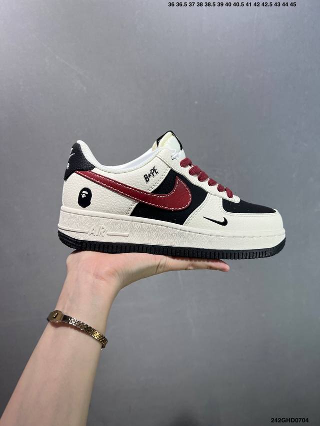 Company-level Nike Air Force1 07 Low Customized Air Force #Original last and ori