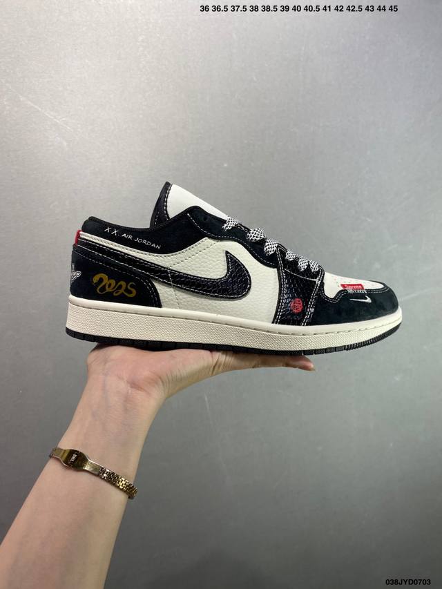 Company-level Air Jordan Aj1 Low series custom color matching Wg8850-012 Origin
