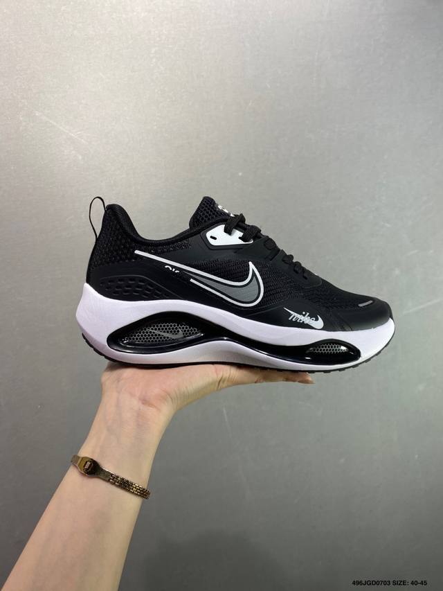 Nike Air Winflo V2 Moon Landing Mesh Casual Running Shoes Ultra-light Wear-resis