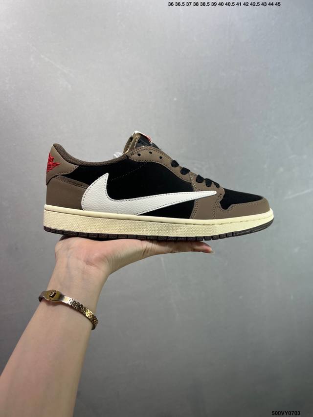 Special Price Aj1 Travis Scott X Air Jordan 1 "Reverse Mocha" Aj1 Joe 1 Ts Ligh