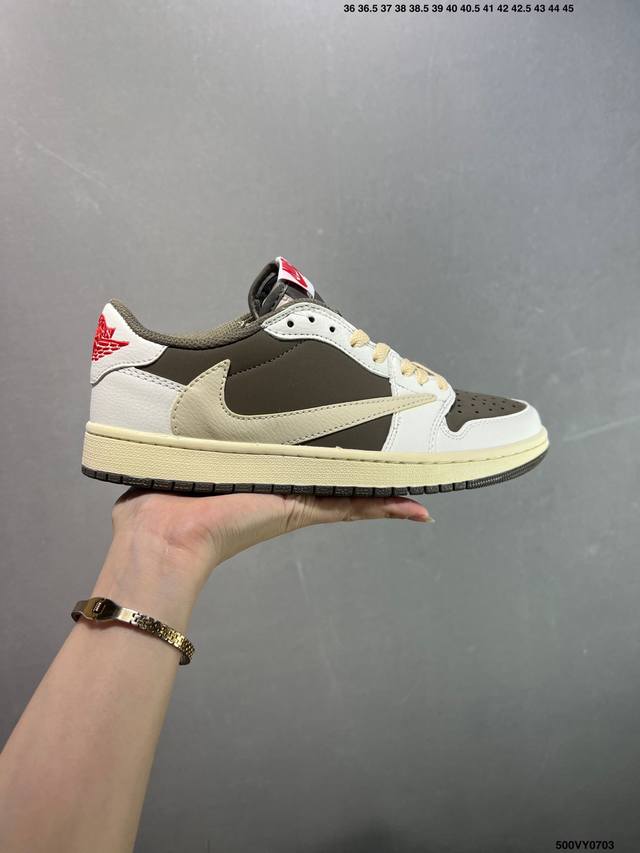 Special Price Aj1 Travis Scott X Air Jordan 1 "Reverse Mocha" Aj1 Joe 1 Ts Ligh