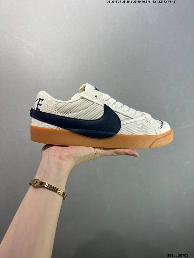 Nike Blazer Mid'77 Jumbo Classic versatile low-top trailblazer casual sports sne
