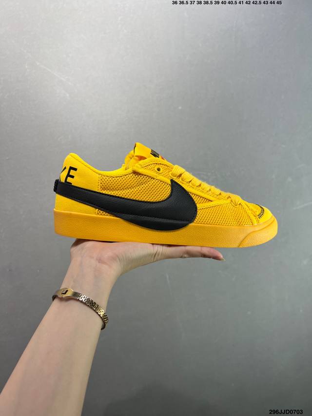 Nike Blazer Mid'77 Jumbo Classic versatile low-top trailblazer casual sports sne