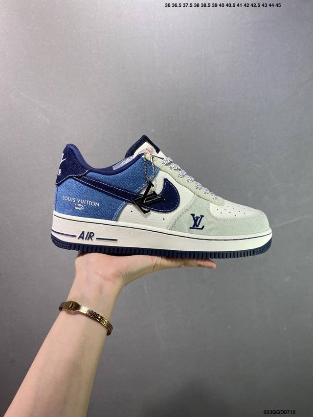 Company-level Nike Air Force 1'07 Lv8 Original last and original cardboard to c
