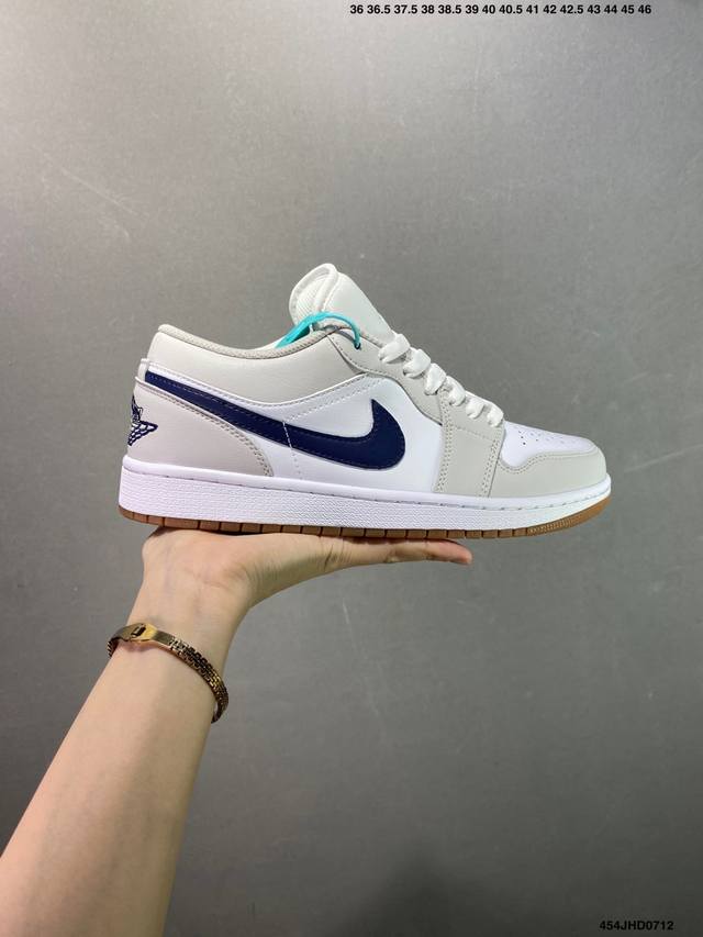 Company-level Nike Air Jordan 1 Low Aj1 Joe 1 low-top casual sneakers synchroni