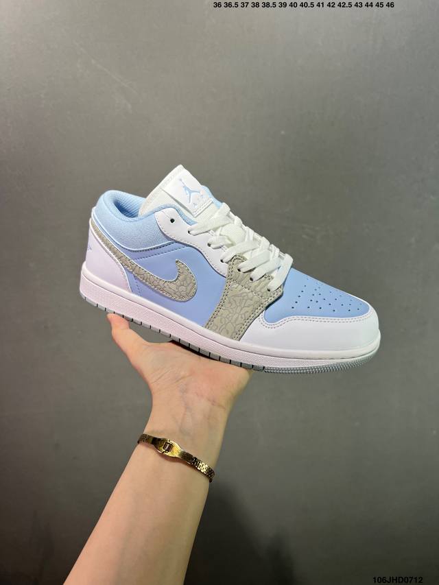 Nike Air Jordan 1 Low Aj1 Joe 1 low-top casual sneakers synchronized with the of