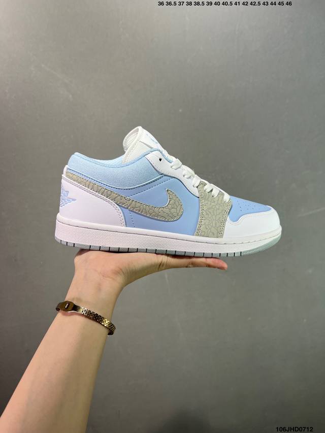 Nike Air Jordan 1 Low Aj1 Joe 1 low-top casual sneakers synchronized with the of