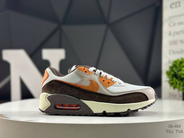 Nike Air Max 90 original retro air cushion versatile casual sports jogging shoes