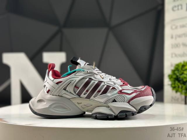 Corporate-grade, half-size available. Adidas Ad Xlg Runner Deluxe Low-Top Thick-