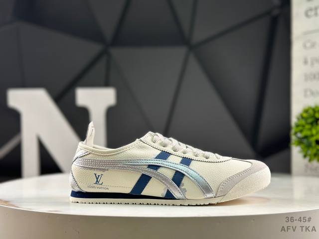 ASICS Onitsuka Tiger Mexico 66, a classic retro sneaker market leader. Overseas