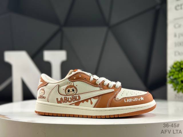 Nike Aj1 Travis Scott X Air Jordan 1 "Reverse Mocha" Aj1 Joe 1 Ts Lightning join