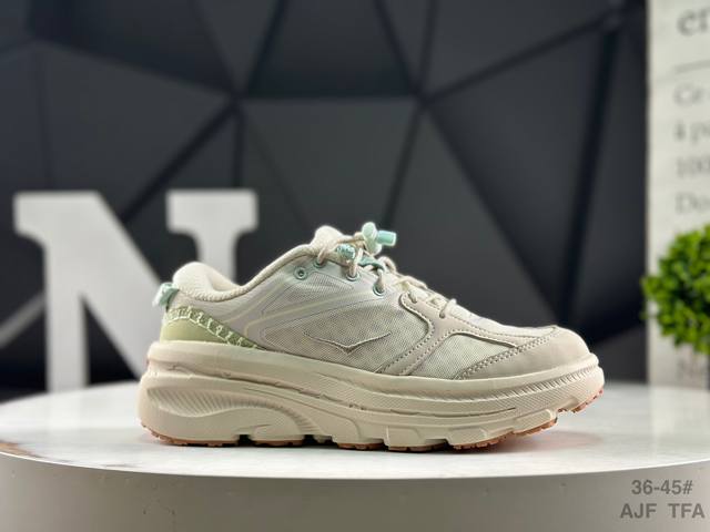 Hoka One One Bondi B3 Retro Comfort Non-slip Wear-resistant Low-top Mountain Out