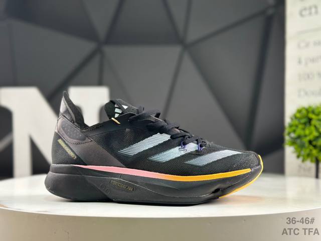 Adidas Adizero Adios Pro 3 Durable, Shock-Absorbing Professional Running Shoes f