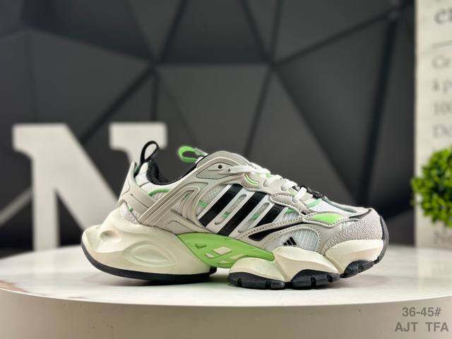adidas Ad Xlg Runner Deluxe Cny Light Mecha Cyber Retro Casual Sports Daddy Shoe