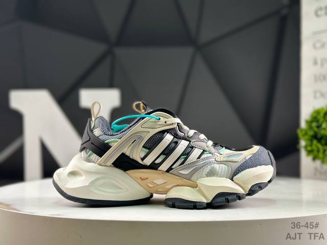 adidas Ad Xlg Runner Deluxe Cny Light Mecha Cyber Retro Casual Sports Daddy Shoe
