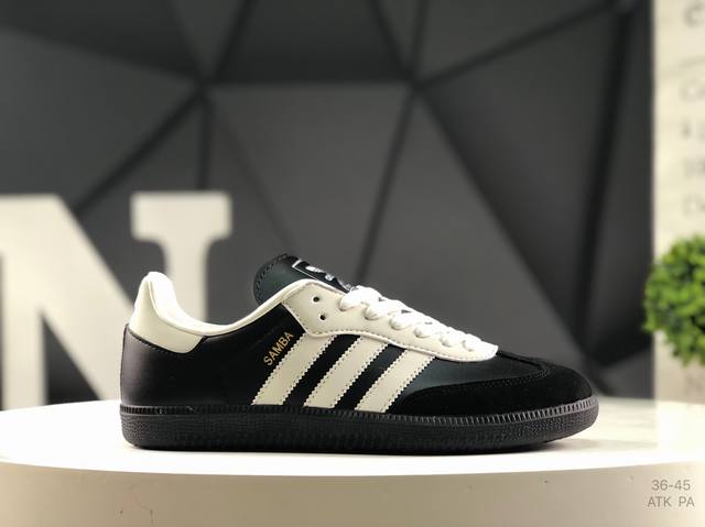 Adidas Originals Samba Og Retro Single Item Samba Dance Series Gentleman German