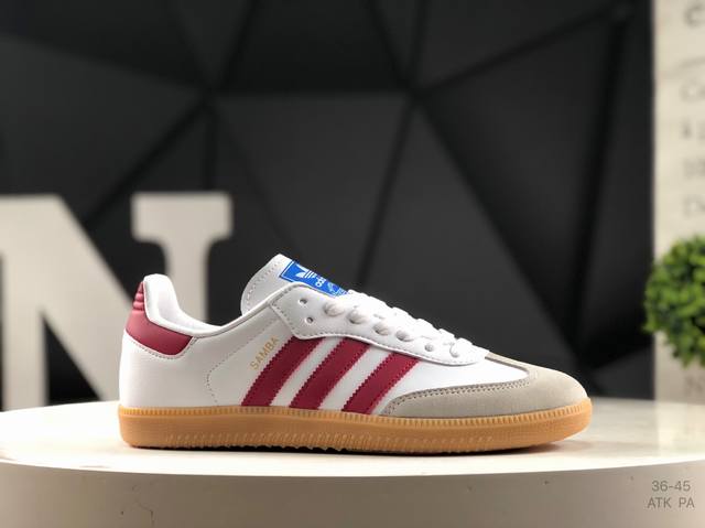 Adidas Originals Samba Og Retro Single Item Samba Dance Series Gentleman German