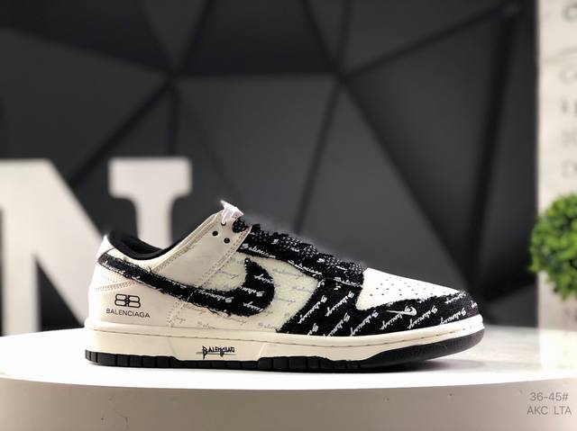 Overseas hit limited edition! High-end customized Nike SB Dunk Low high-end cust