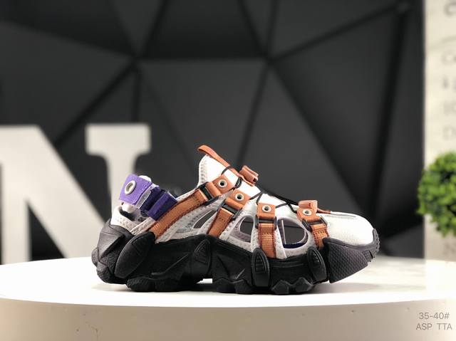 Fila Fern Women's Shoes Sports Shoes Sandals 2025 New Outdoor Daddy Shoes Casual