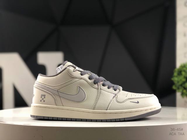 Welfare special offer Nike Air Jordan 1 X Travis Scott Aj1 inverted hook Joe one